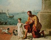 Francois-Andre Vincent Allegorie de la liberation des esclaves d Alger par Jerome Bonaparte oil painting artist
